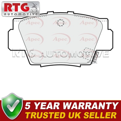 Rear brake pads set fits - brake,