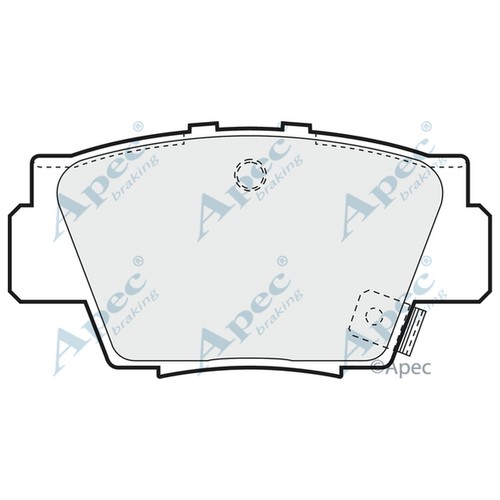 Brake pads set - set, for