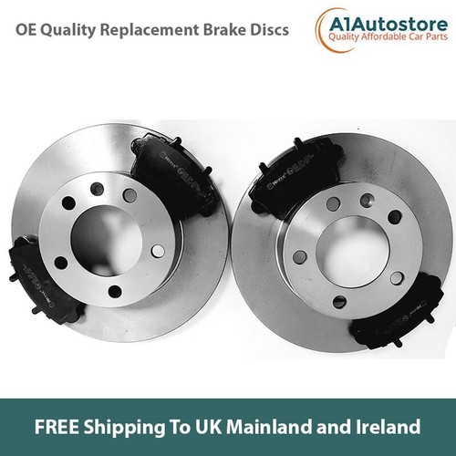 Front brake discs pads - front, for