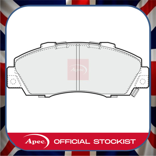 Acura nsx front brake pads - front,