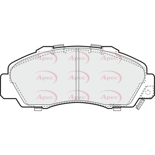 Brake pads set for honda - pads,