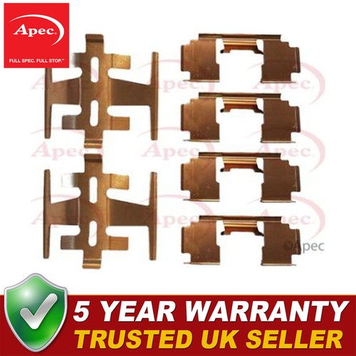 Apec front brake pads fitting - pads,