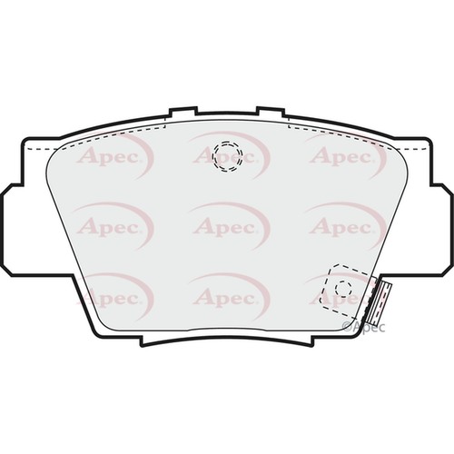 Brake pads set - set, for
