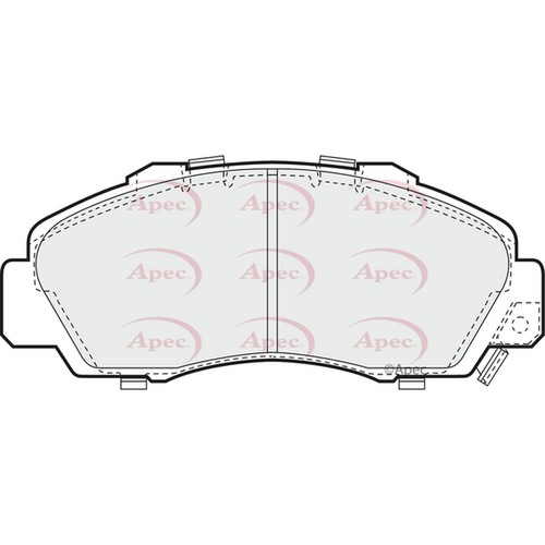 Brake pads set - pads, nsx