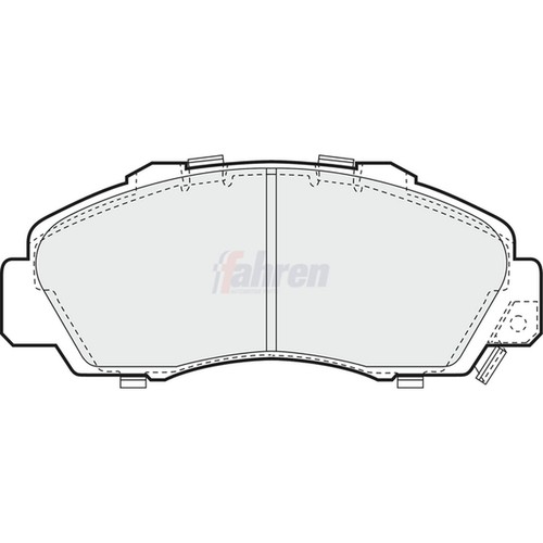 Brake pads set - pads,