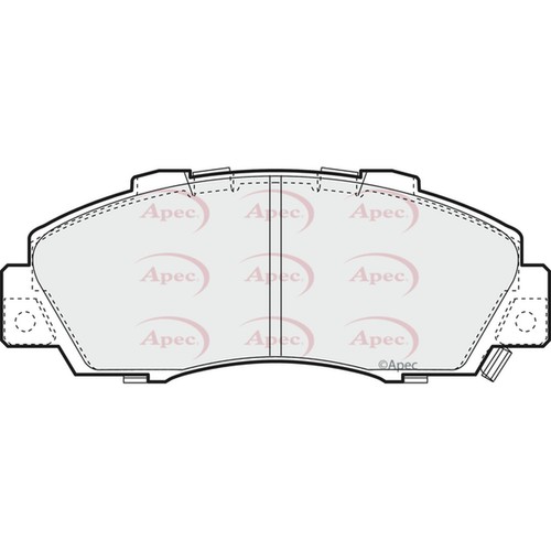 Brake pads set - acura, nsx