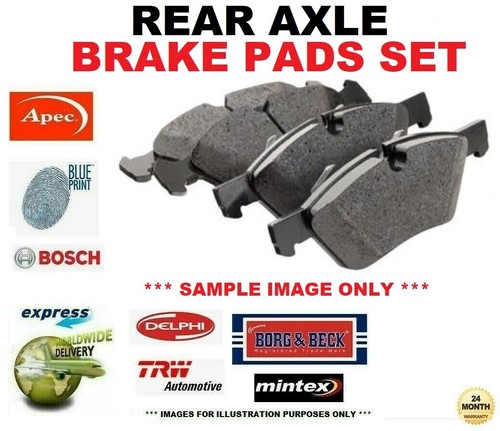 Rear brake pads set - rear, honda
