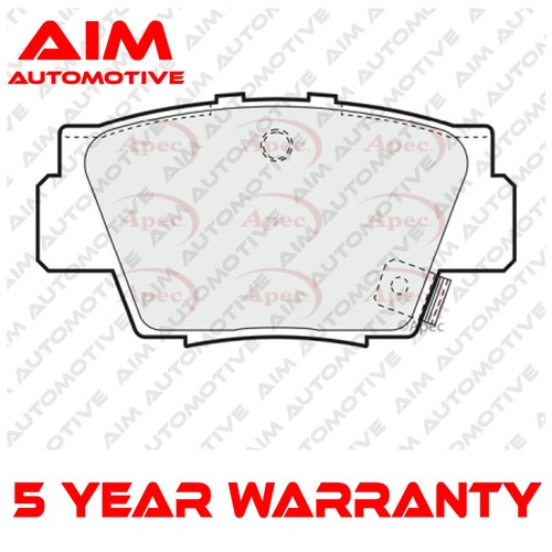 Brake pads set - brake, fits